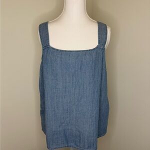 J. Crew Chambray Top